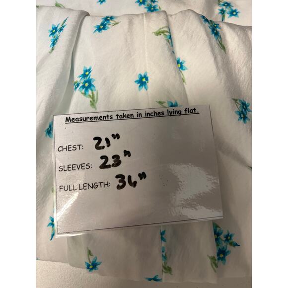 Show Me Your Mumu Serenade Mini Dress Bluebell Ditsy Pattern XL - Picture 6 of 7